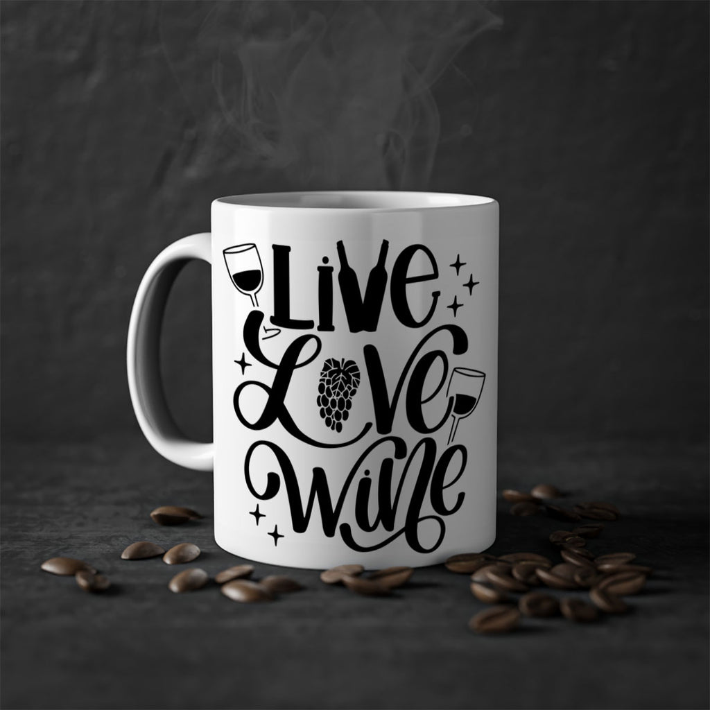 live love wine 43#- wine-Mug / Coffee Cup