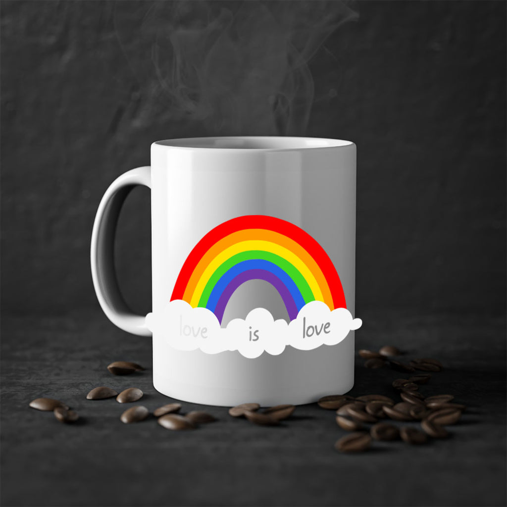 love is love rainbow lgbt 84#- lgbt-Mug / Coffee Cup