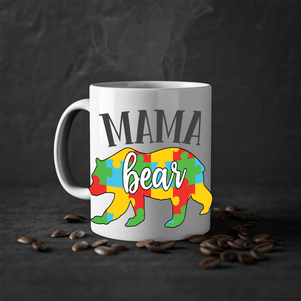 mama bear Style 32#- autism-Mug / Coffee Cup