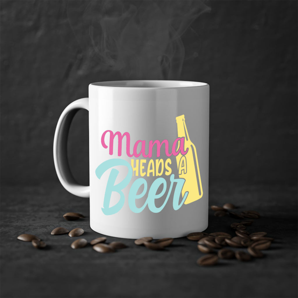 mama heads a beer 124#- beer-Mug / Coffee Cup