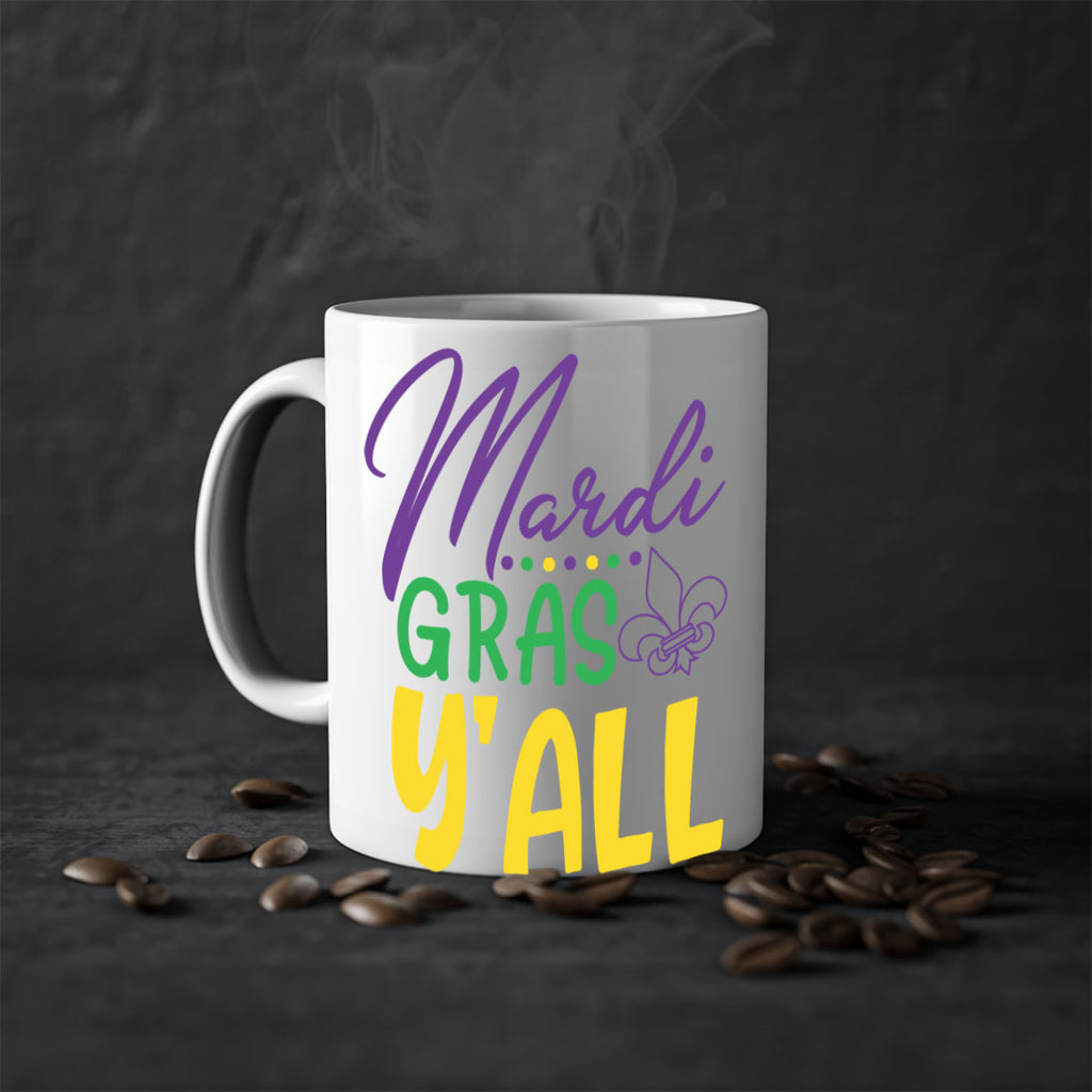 mardi gras yall 77#- mardi gras-Mug / Coffee Cup