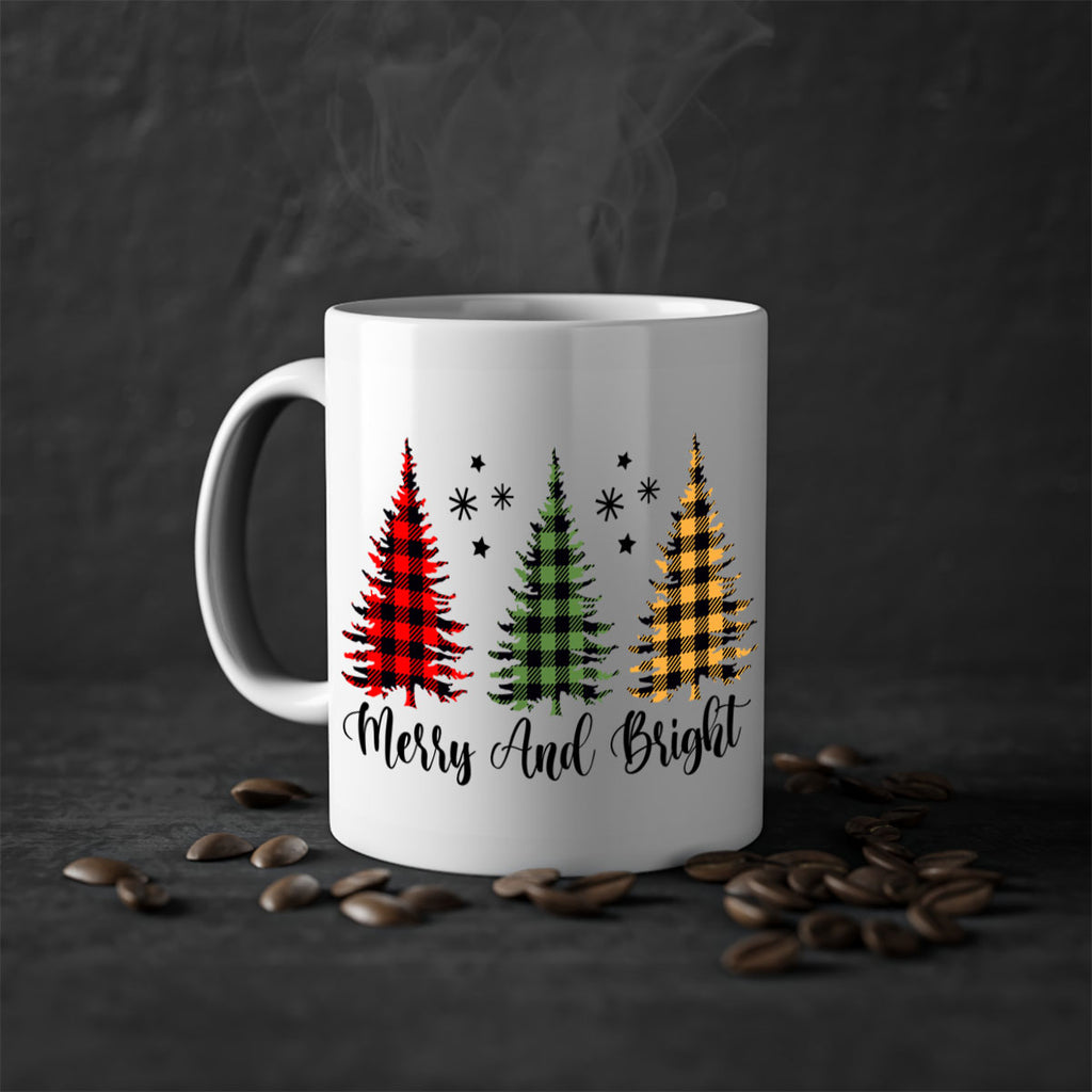 merry and bright style 12#- christmas-Mug / Coffee Cup