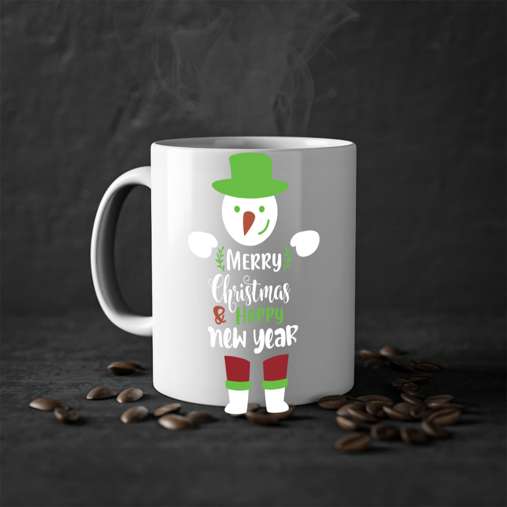 merry christmas & happy new year style 481#- christmas-Mug / Coffee Cup