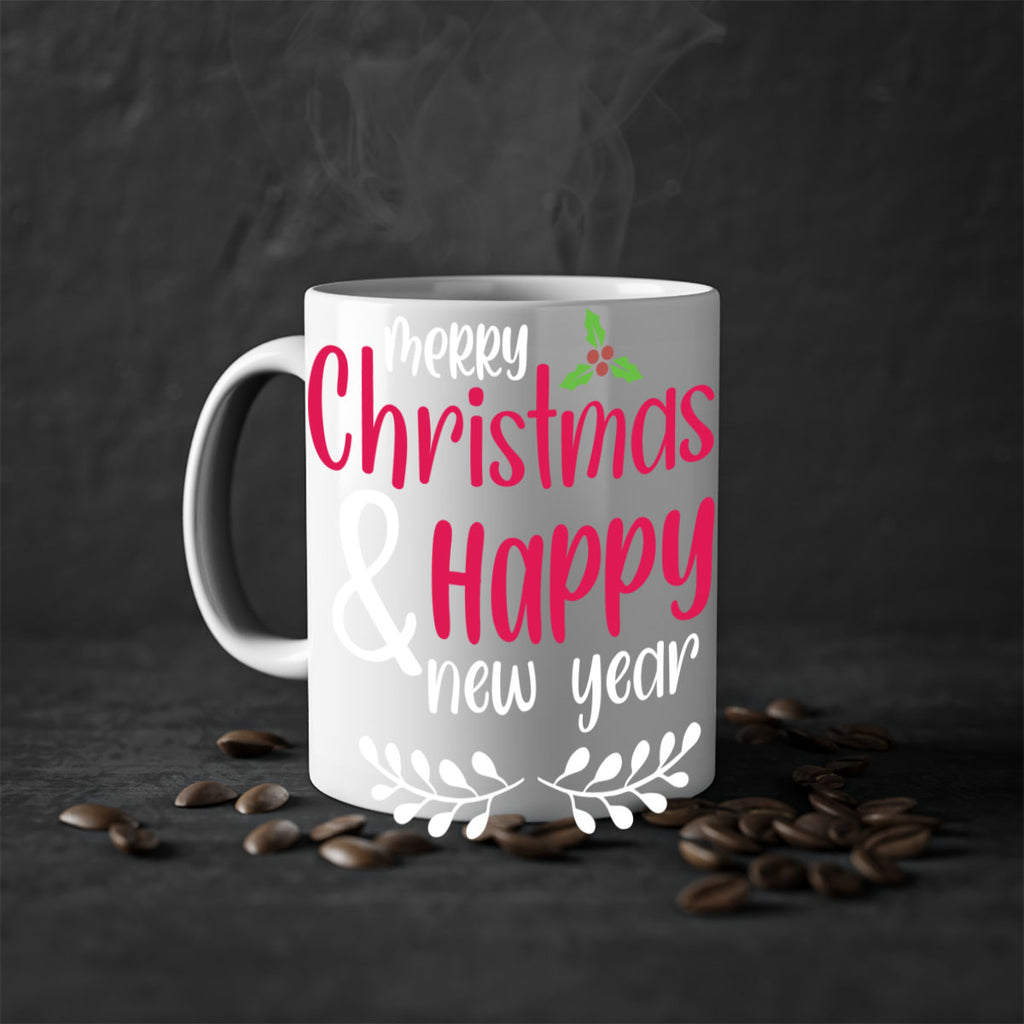 merry christmas & happy new year style 482#- christmas-Mug / Coffee Cup