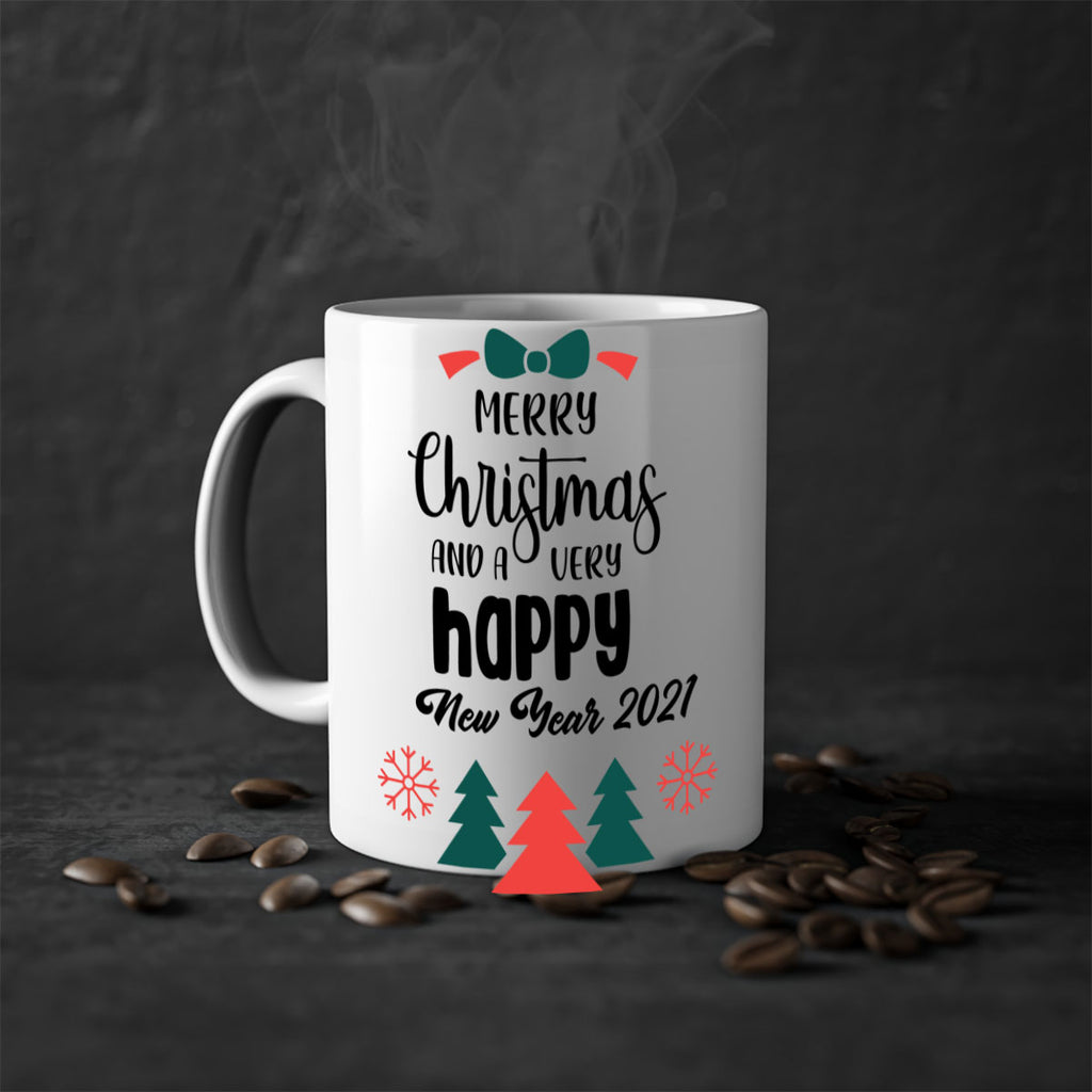 merry christmas and a very happy new year 7#- christmas-Mug / Coffee Cup