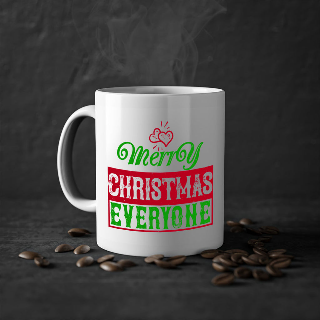 merry christmas everyone 385#- christmas-Mug / Coffee Cup