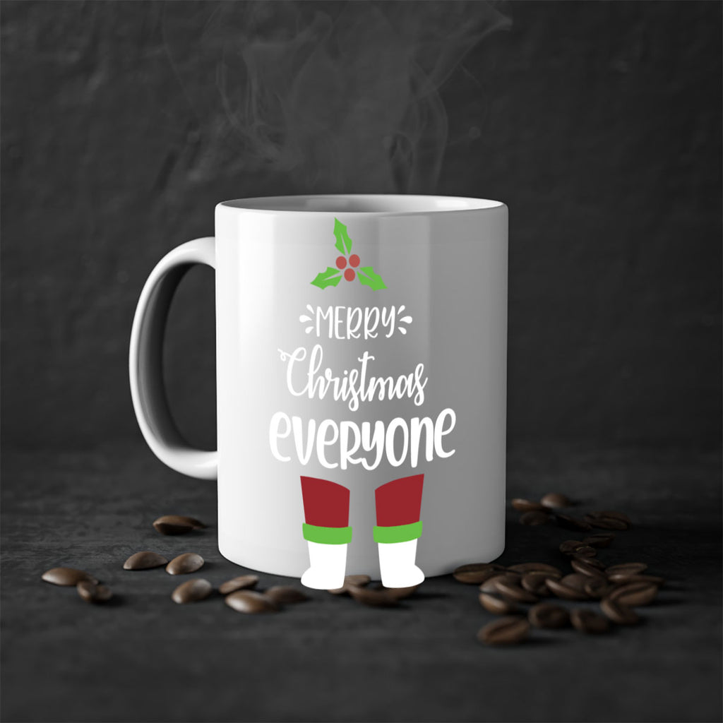 merry christmas everyone style 500#- christmas-Mug / Coffee Cup