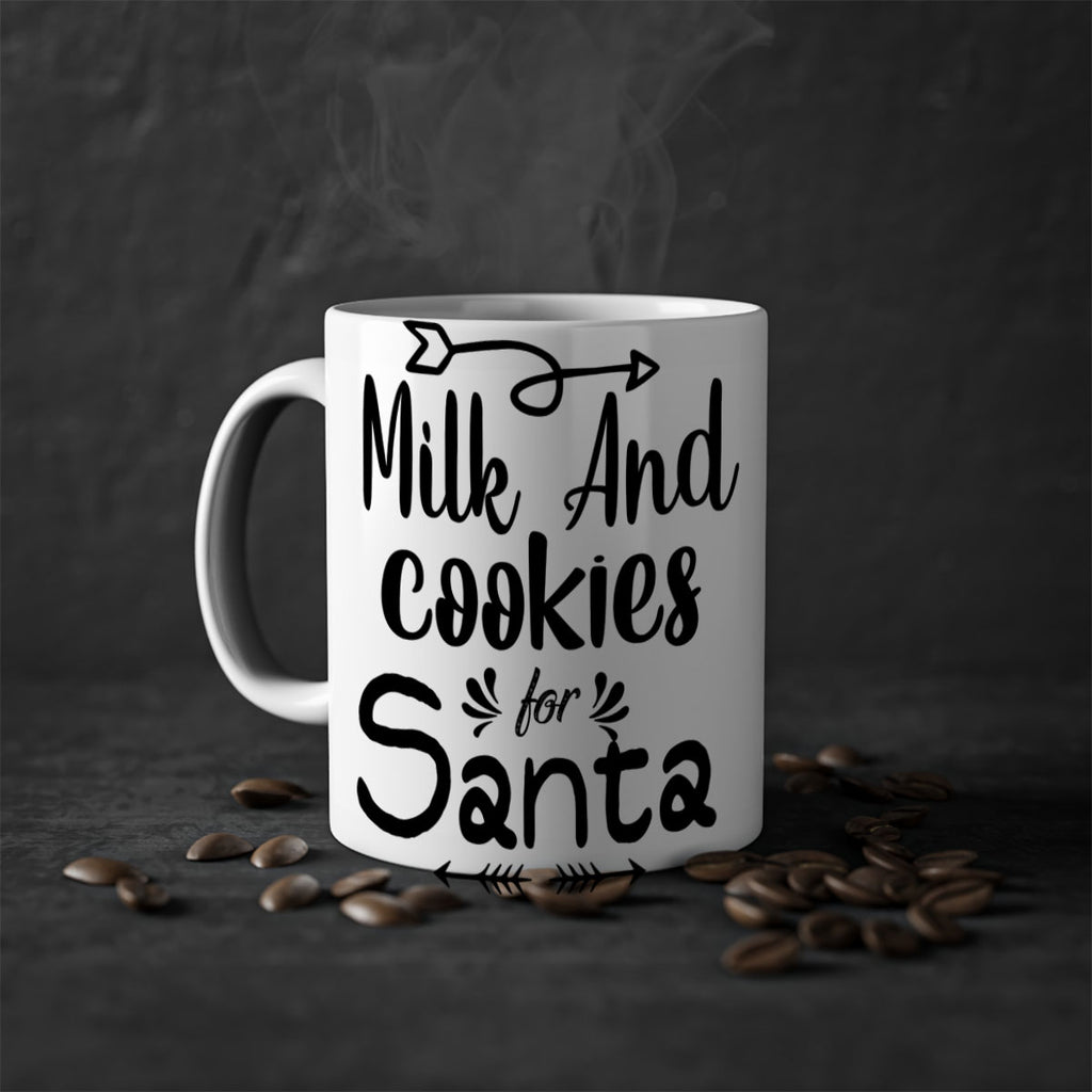 milk and cookies for santa style 511#- christmas-Mug / Coffee Cup