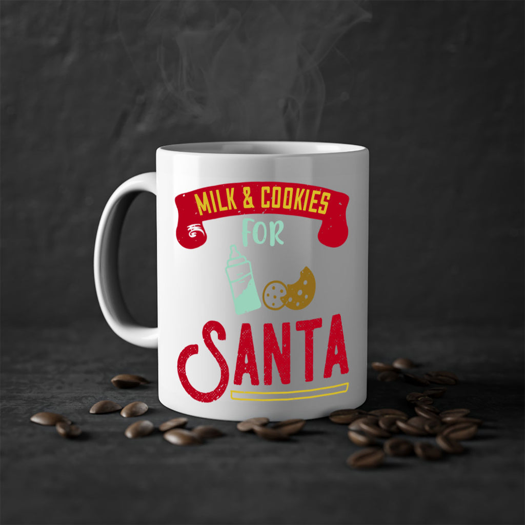 milk cookies for santa 383#- christmas-Mug / Coffee Cup
