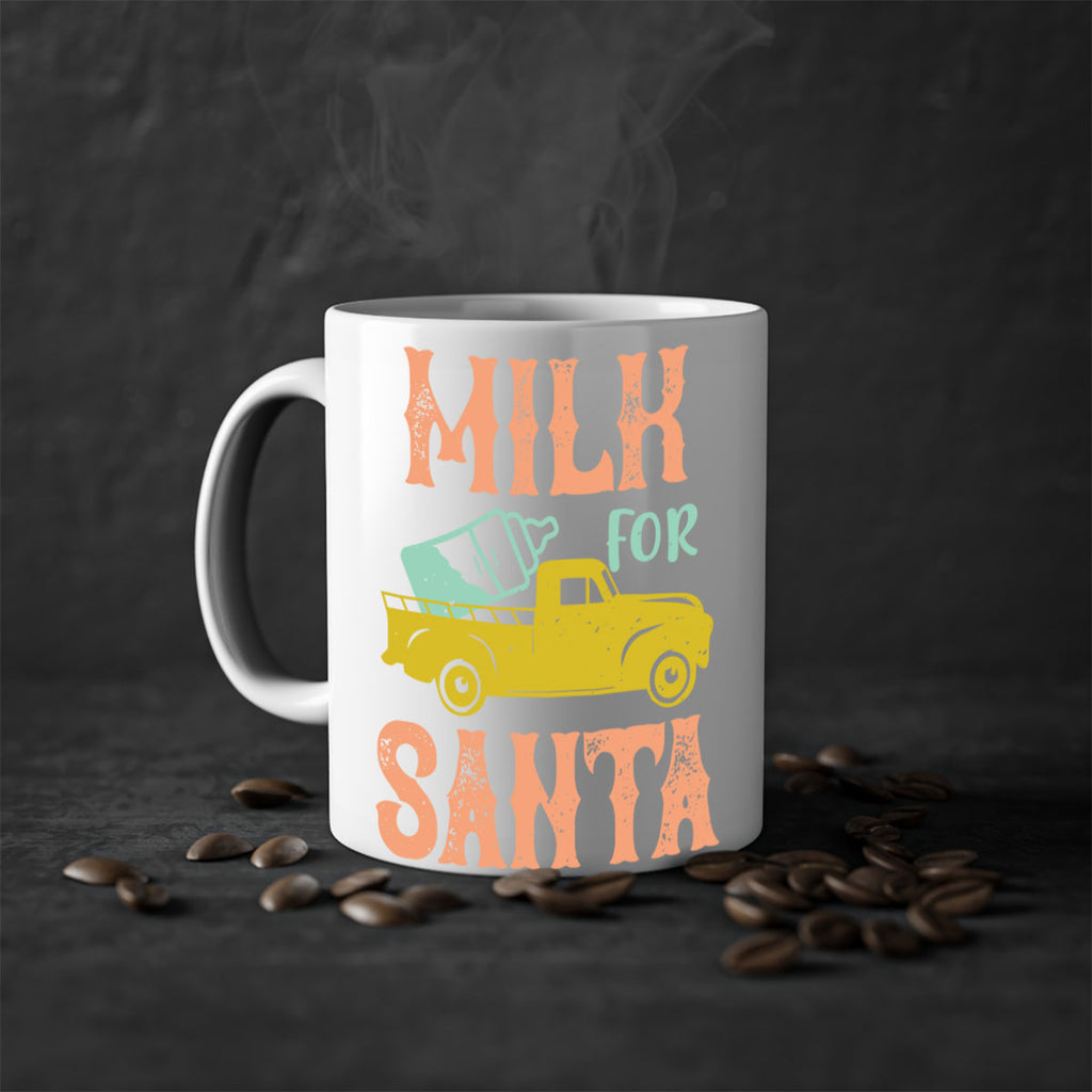 milk for santa 379#- christmas-Mug / Coffee Cup