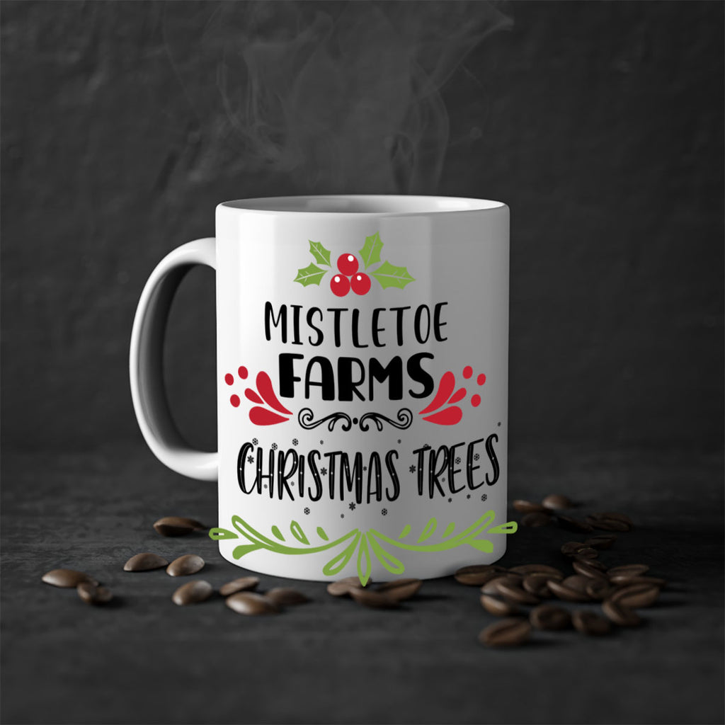 mistletoe farms christmas trees style 514#- christmas-Mug / Coffee Cup