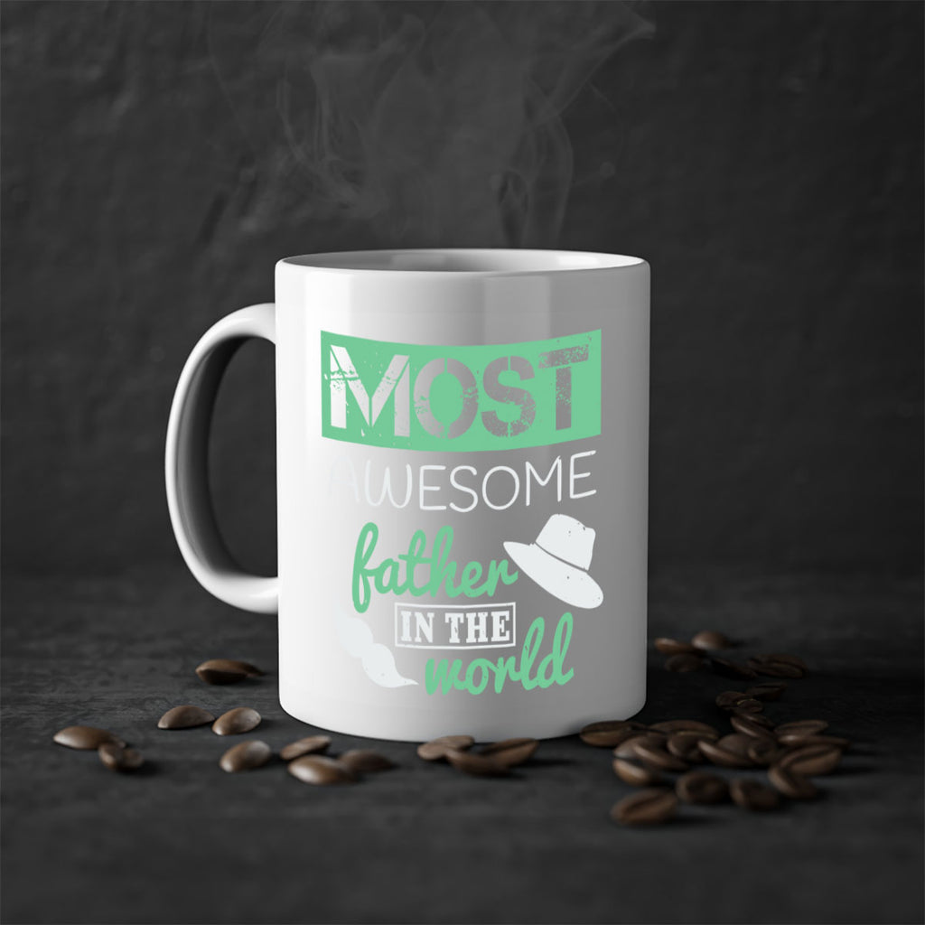 most awesome father 191#- fathers day-Mug / Coffee Cup