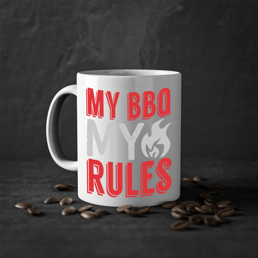 my bbq my rule 22#- bbq-Mug / Coffee Cup