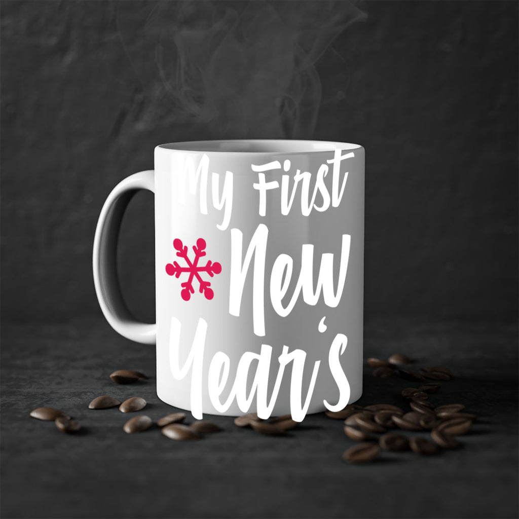 my first new year's style 527#- christmas-Mug / Coffee Cup