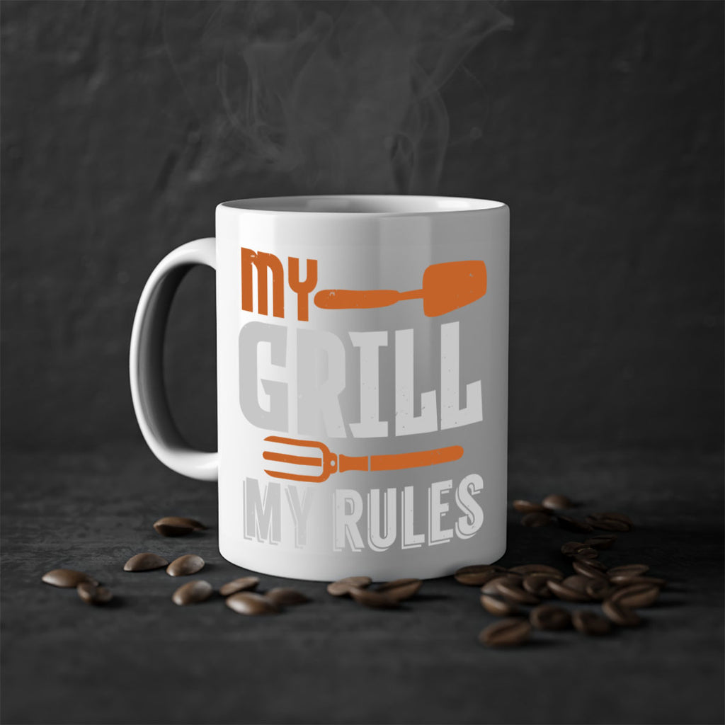 my grill my rules 20#- bbq-Mug / Coffee Cup