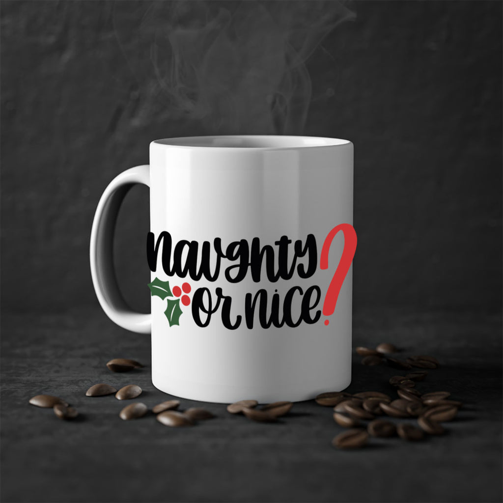 naughty or nice 77#- christmas-Mug / Coffee Cup