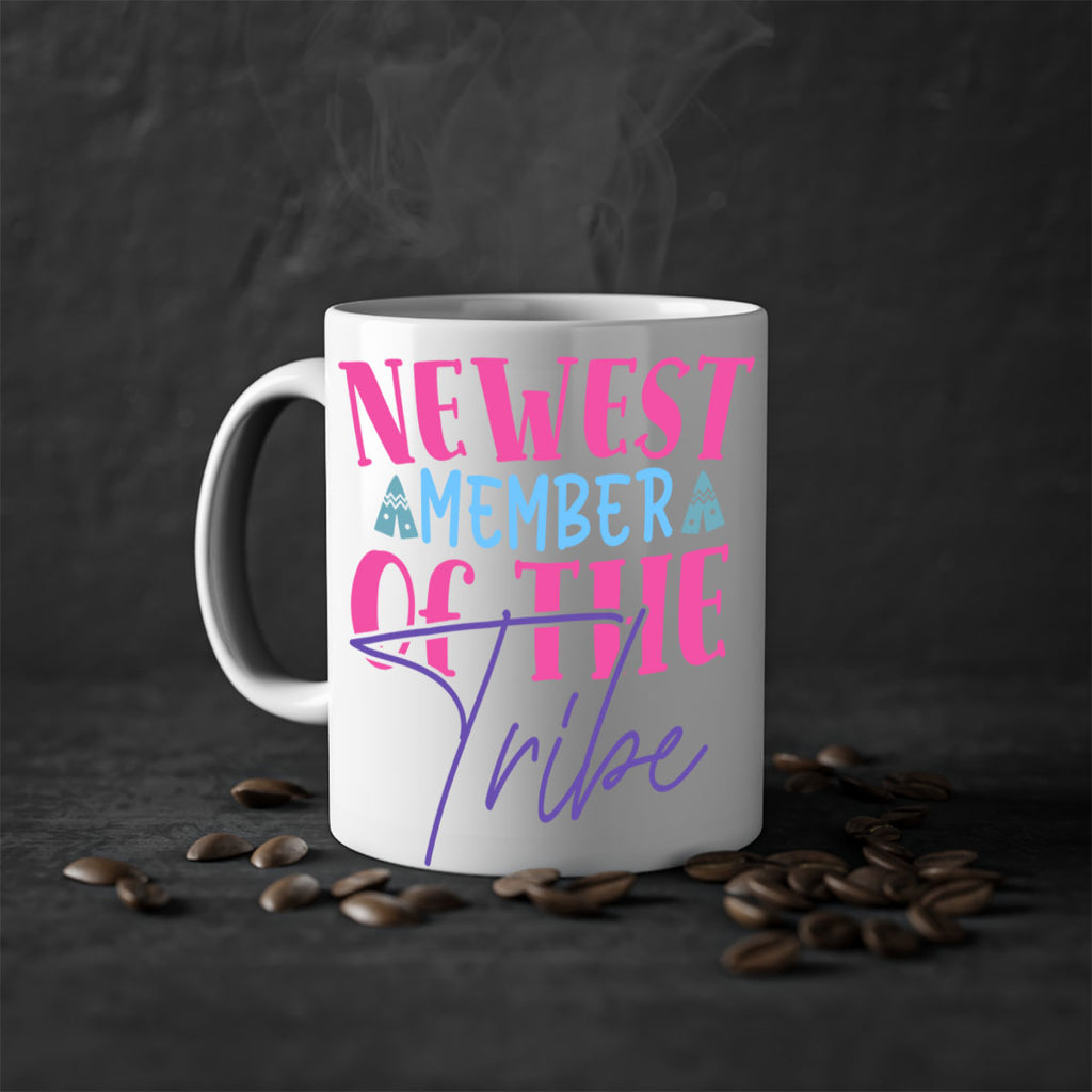 newest member of the tribe Style 211#- baby2-Mug / Coffee Cup