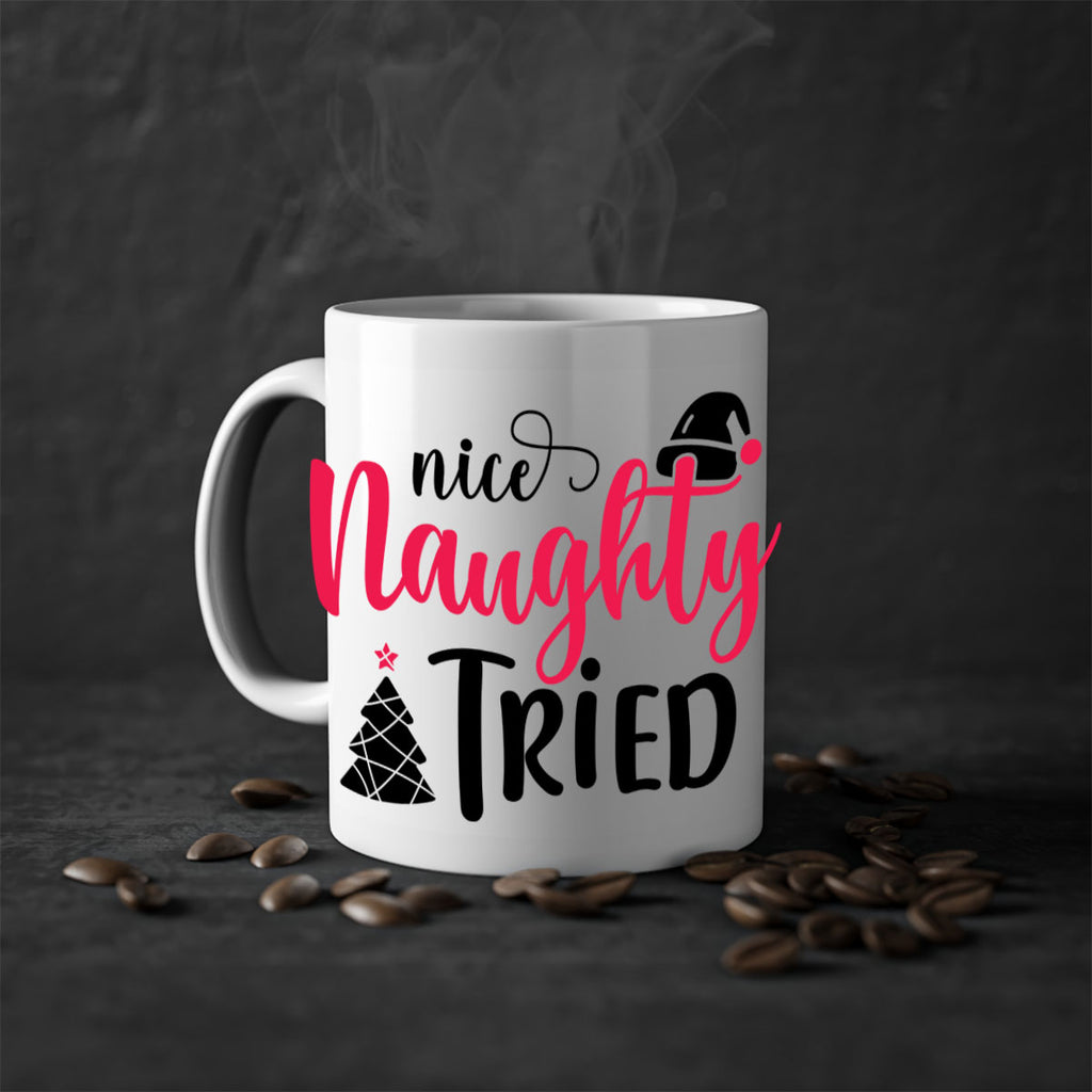 nice naughty i tried style 540#- christmas-Mug / Coffee Cup