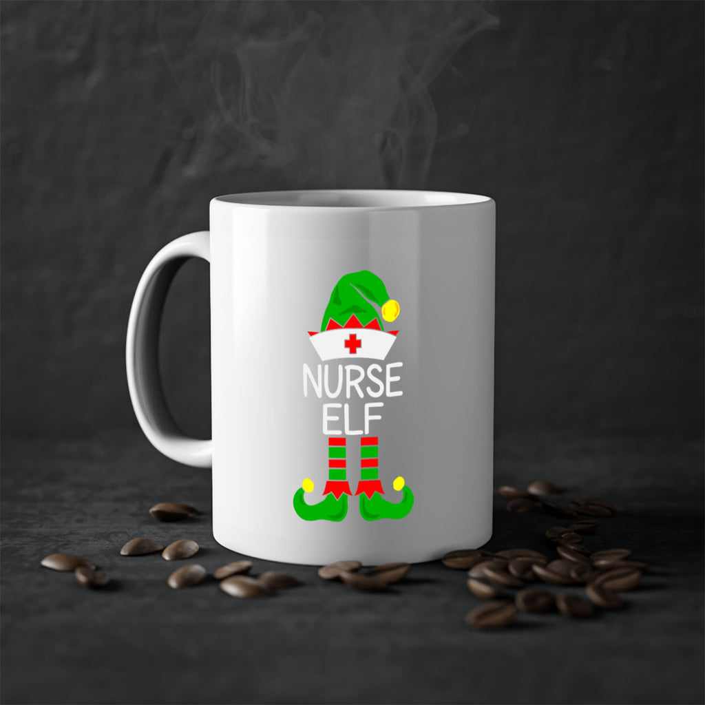 nurse elf style 16#- christmas-Mug / Coffee Cup