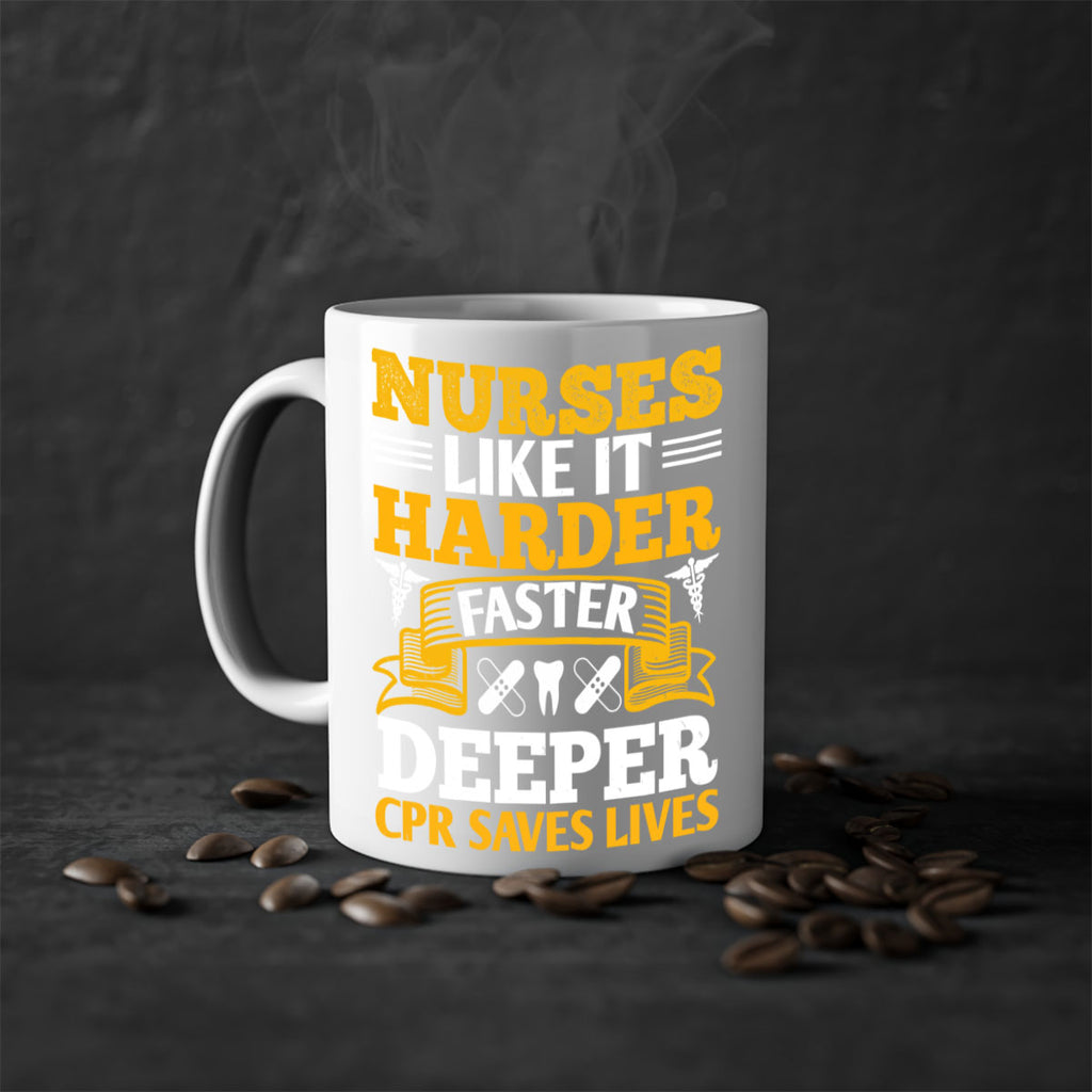 nurses like it harder Style 269#- nurse-Mug / Coffee Cup