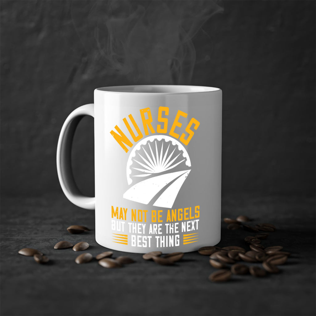 nurses may not be angels Style 265#- nurse-Mug / Coffee Cup