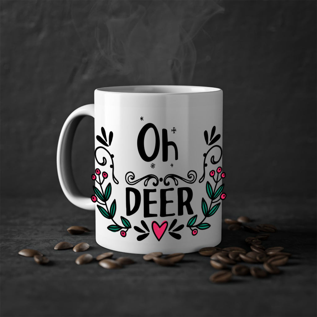 oh deer ) style 555#- christmas-Mug / Coffee Cup