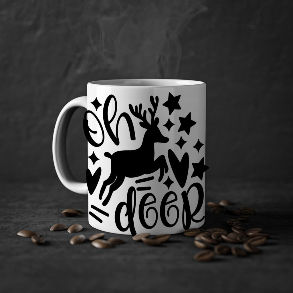 oh deer style 557#- christmas-Mug / Coffee Cup