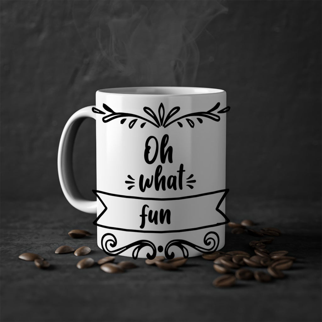 oh what fun style 562#- christmas-Mug / Coffee Cup