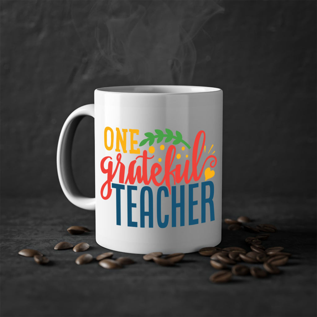 one grateful teacher Style 167#- teacher-Mug / Coffee Cup