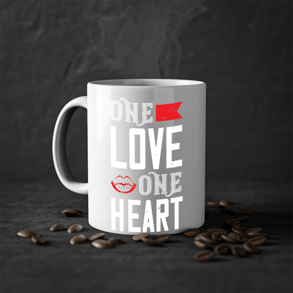 one love one heart 32#- valentines day-Mug / Coffee Cup