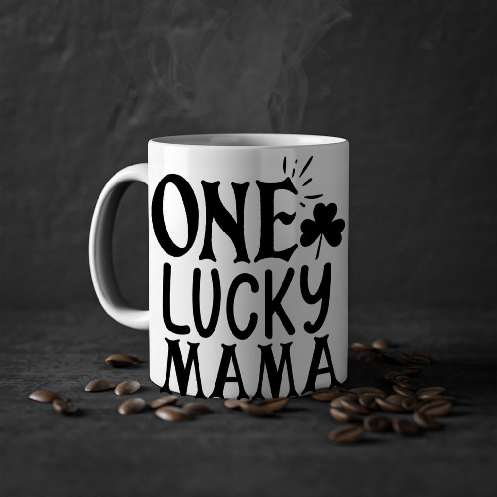 one lucky mama Style 34#- autism-Mug / Coffee Cup