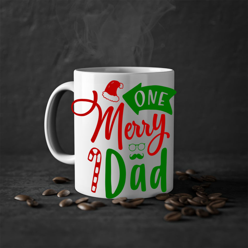 one merry dad style 568#- christmas-Mug / Coffee Cup