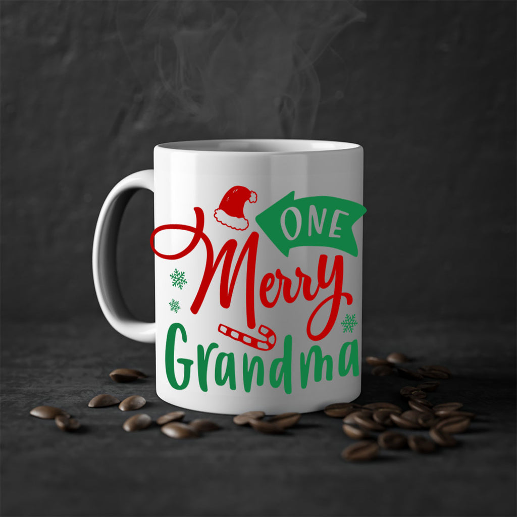 one merry grandma style 569#- christmas-Mug / Coffee Cup