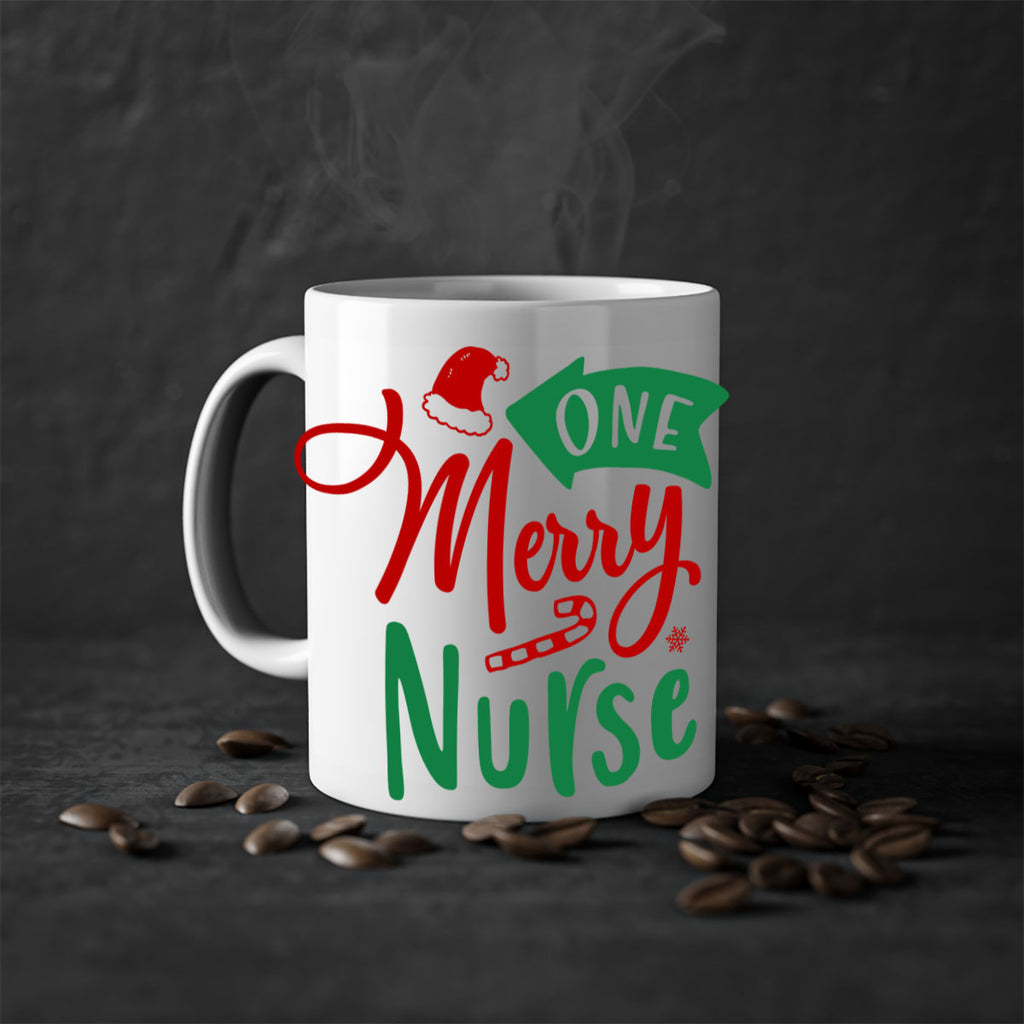 one merry nurse style 573#- christmas-Mug / Coffee Cup