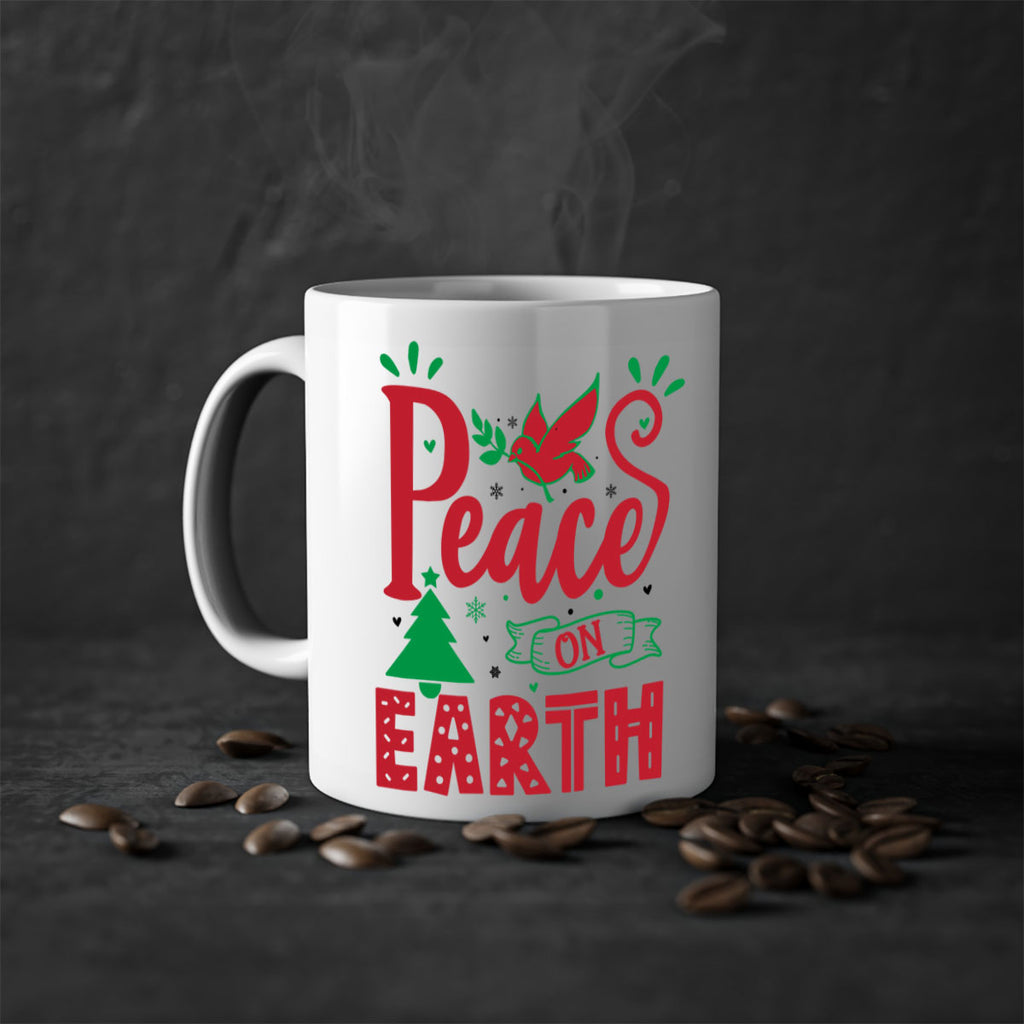 peace on earth style 583#- christmas-Mug / Coffee Cup