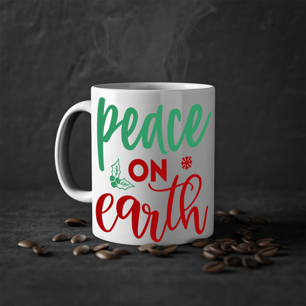 peace on earth style 584#- christmas-Mug / Coffee Cup