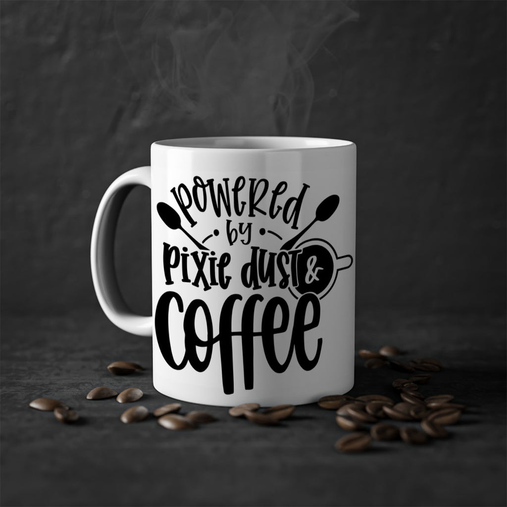 powered by pixie dust coffee 42#- coffee-Mug / Coffee Cup