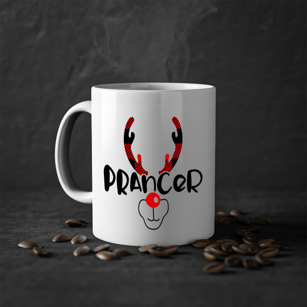 prancer reindeer style 23#- christmas-Mug / Coffee Cup