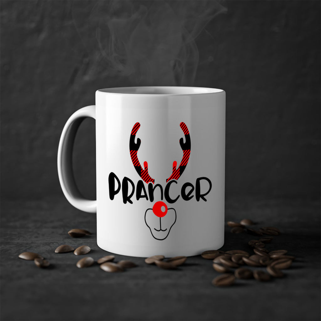 prancer reindeer style 38#- christmas-Mug / Coffee Cup