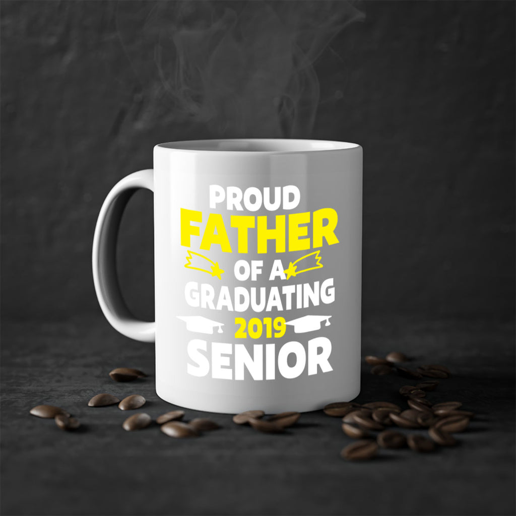 proud father of a graduating 264#- fathers day-Mug / Coffee Cup