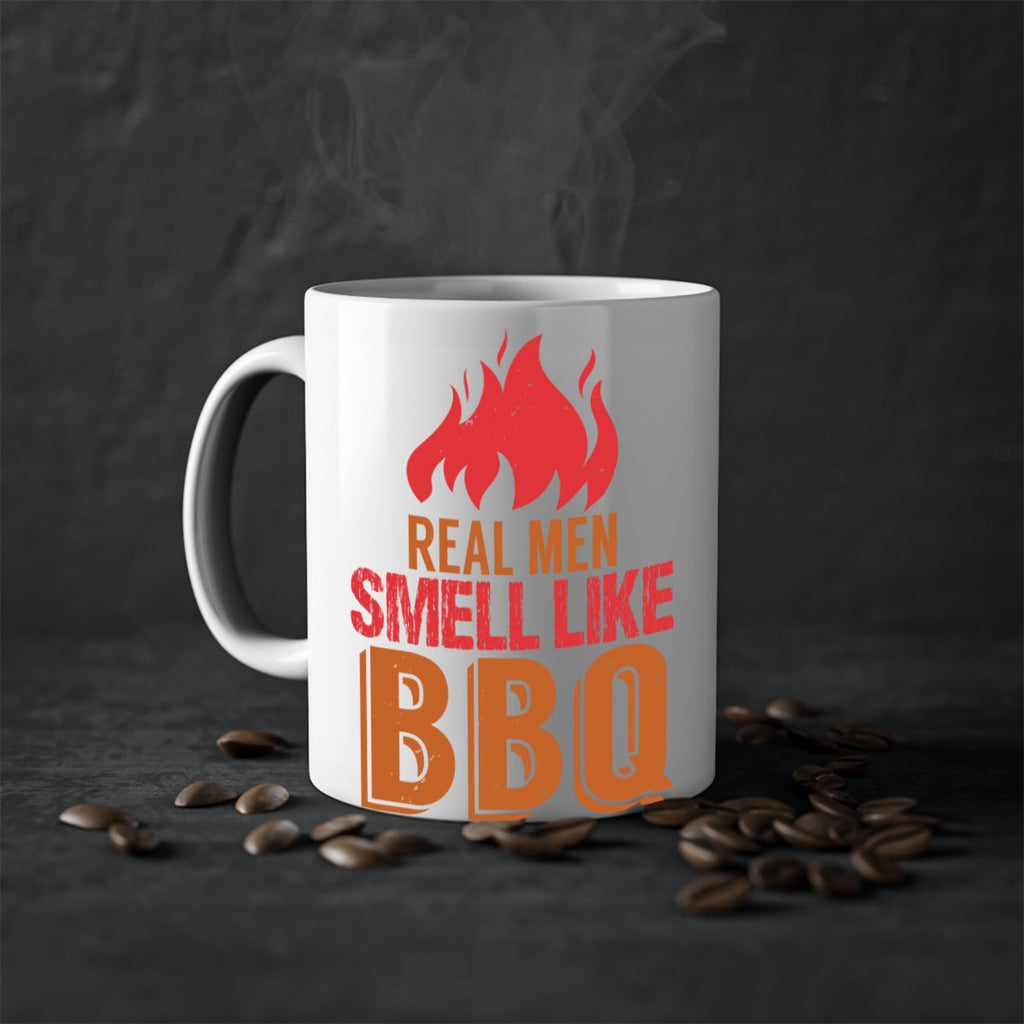 real men smell like bbq 16#- bbq-Mug / Coffee Cup