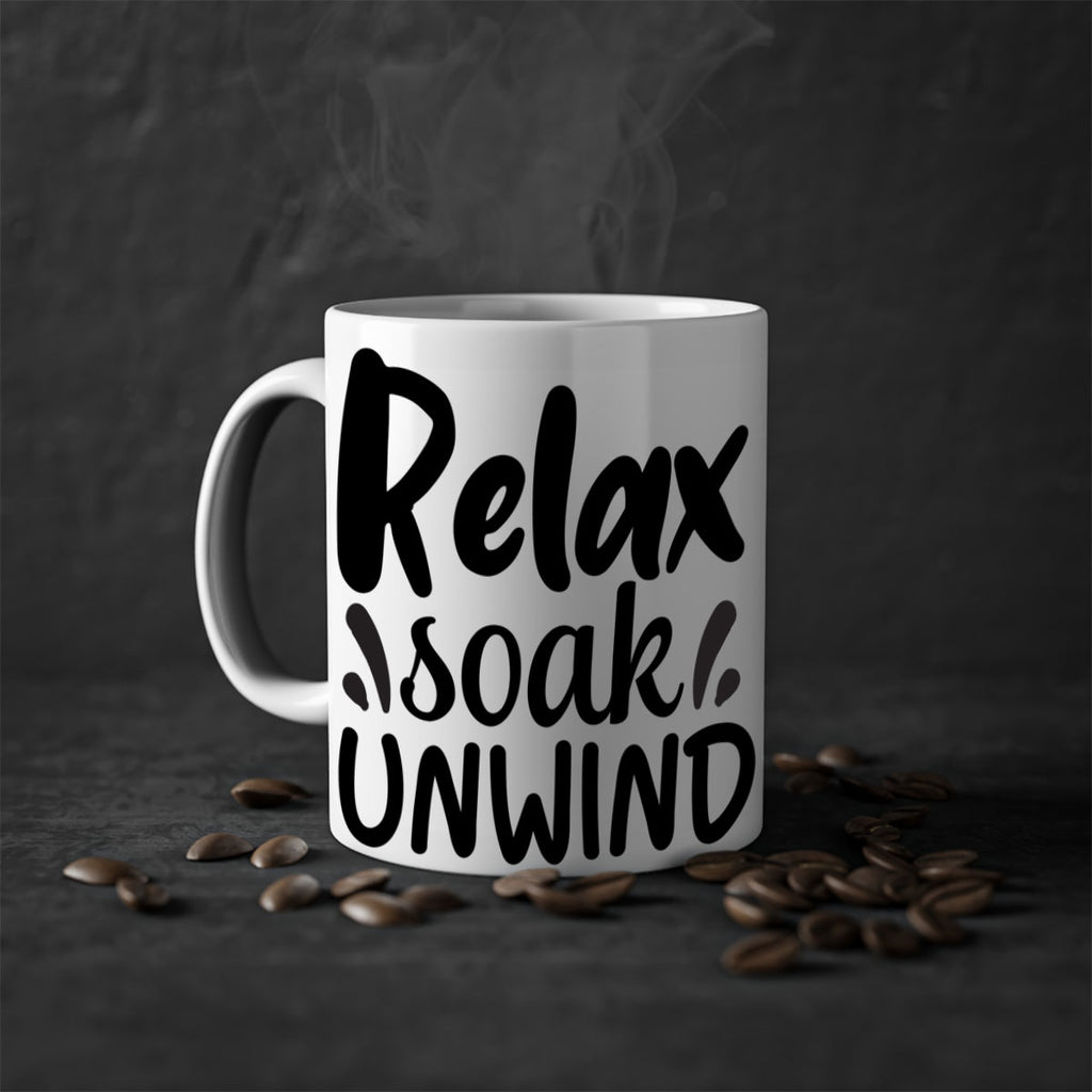 relax soak unwind 61#- bathroom-Mug / Coffee Cup