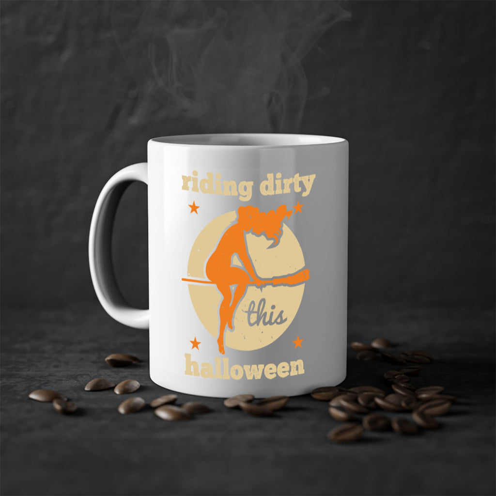 riding dirty this halloween 133#- halloween-Mug / Coffee Cup