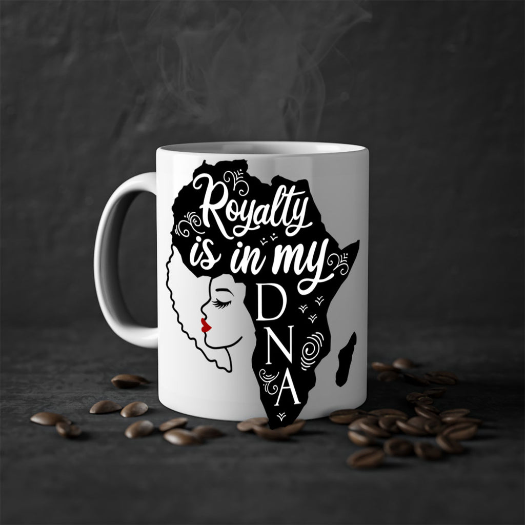 royalty is in my dna Style 10#- Black women - Girls-Mug / Coffee Cup