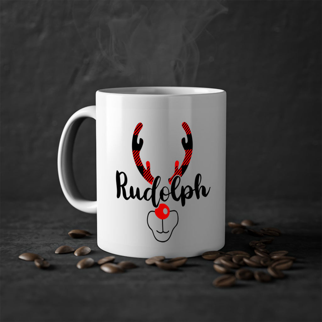 rudolph reindeer style 53#- christmas-Mug / Coffee Cup