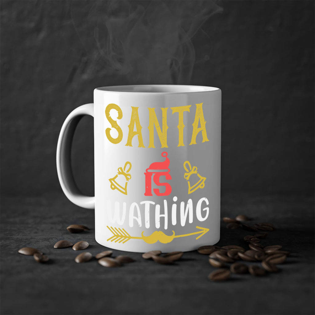 santa is a wathing 365#- christmas-Mug / Coffee Cup