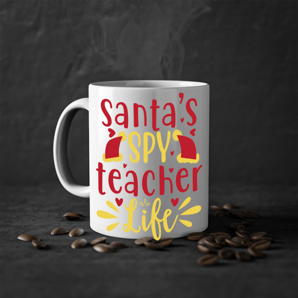 santa’s spy teacher life 12#- christmas-Mug / Coffee Cup