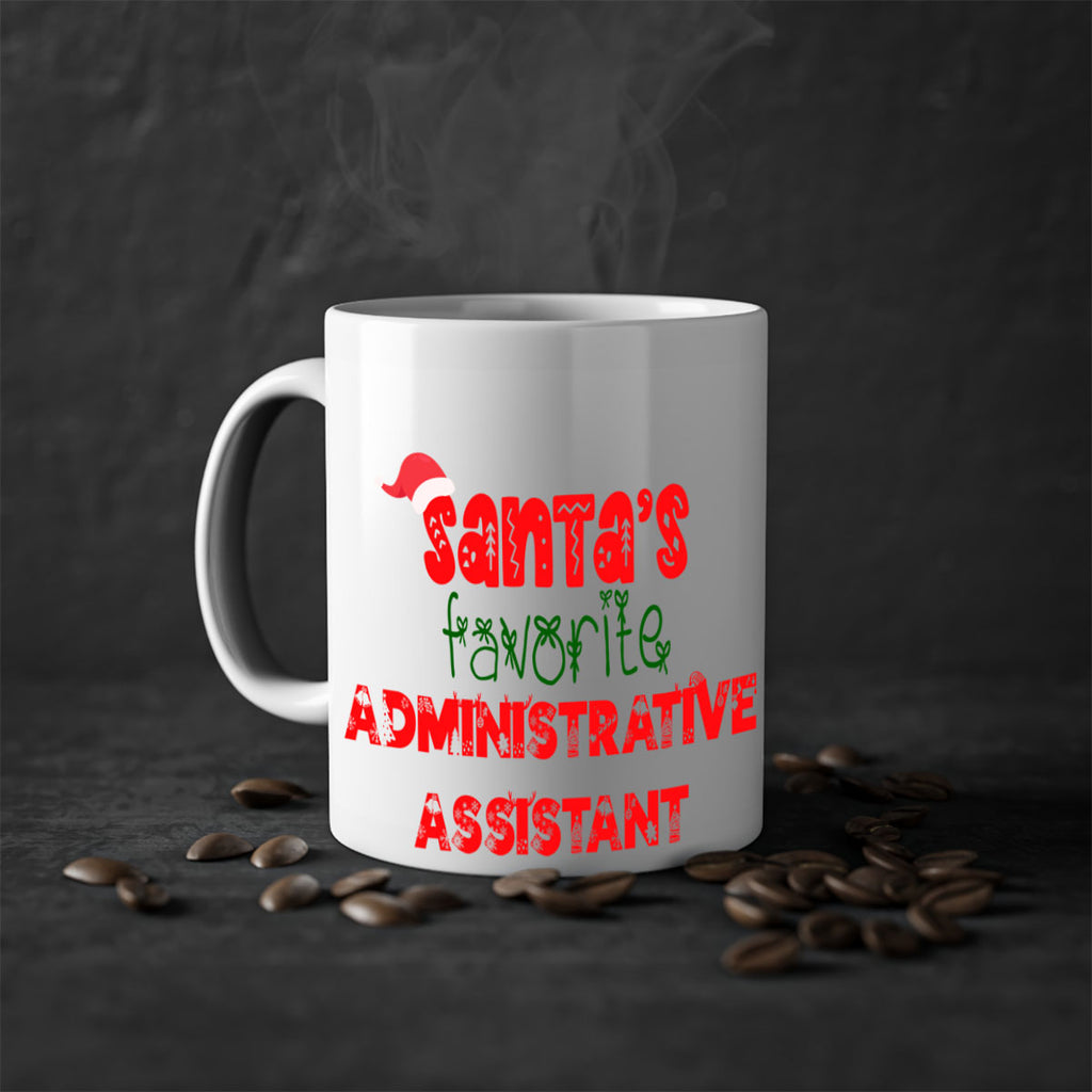 santas favorite administrative assistant style 623#- christmas-Mug / Coffee Cup