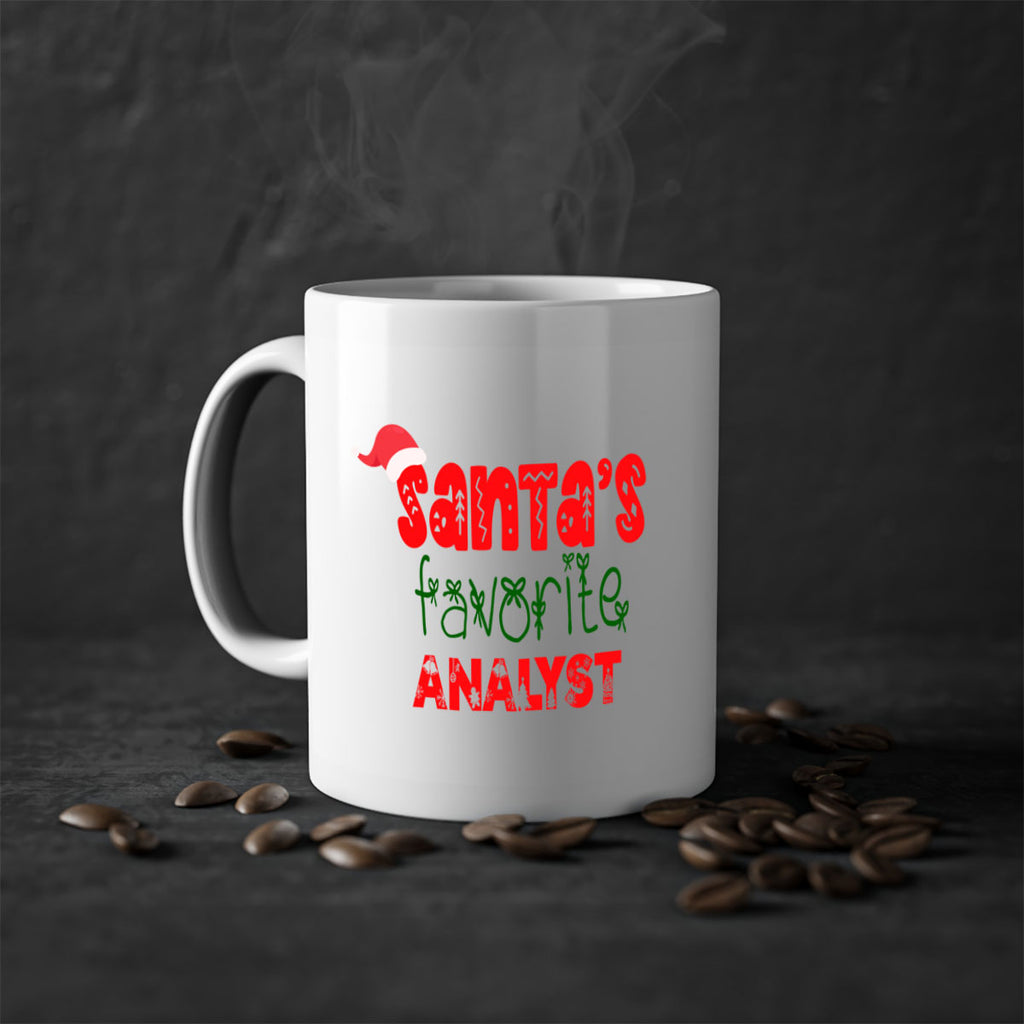 santas favorite analyst style 638#- christmas-Mug / Coffee Cup