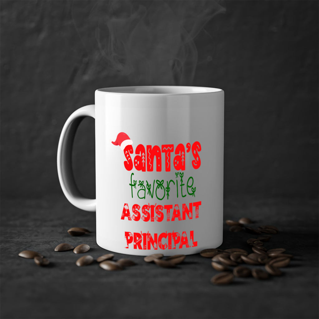 santas favorite assistant principal style 656#- christmas-Mug / Coffee Cup